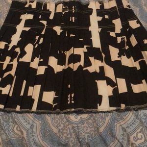 Black pleated skirt brand new